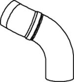 Труба выхлопного газа DINEX 29258