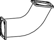 Труба выхлопного газа DINEX 64288