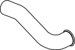 Труба выхлопного газа DINEX 68726