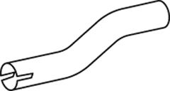 Труба выхлопного газа DINEX 53756