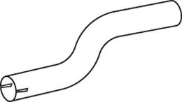 Труба выхлопного газа DINEX 50639