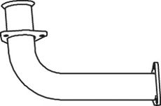 Труба выхлопного газа DINEX 64141