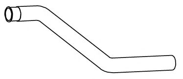 Труба выхлопного газа DINEX 60106