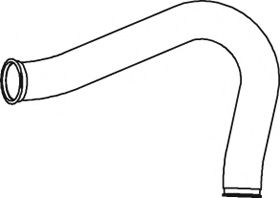 Труба выхлопного газа DINEX 18157