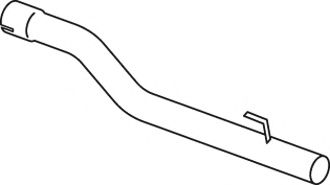 Труба выхлопного газа DINEX 34116