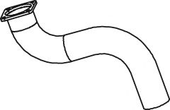 Труба выхлопного газа DINEX 44281