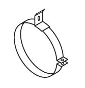 Кронштейн, глушитель DINEX 44903