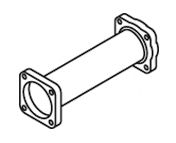 Труба выхлопного газа DINEX 44161