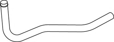 Труба выхлопного газа DINEX 15123