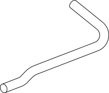 Труба выхлопного газа DINEX 16604