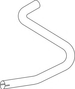 Труба выхлопного газа DINEX 52260