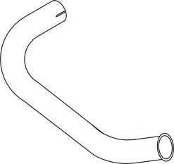 Труба выхлопного газа DINEX 52721