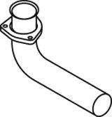 Труба выхлопного газа DINEX 19195