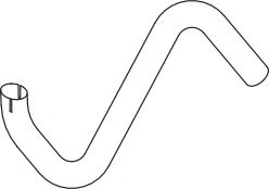 Труба выхлопного газа ZARA 9333