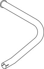 Труба выхлопного газа DINEX 53628