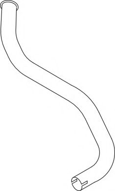 Труба выхлопного газа DINEX 52636