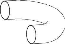 Труба выхлопного газа DINEX 54155