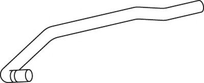 Труба выхлопного газа DINEX 22103