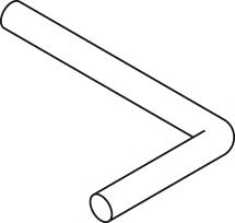 Труба выхлопного газа DINEX 22603