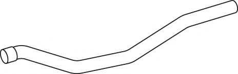 Труба выхлопного газа DINEX 24100