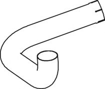 Труба выхлопного газа DINEX 24119