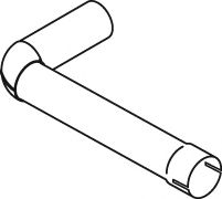 Труба выхлопного газа DINEX 24152