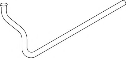 Труба выхлопного газа BORGES 10007