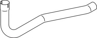 Труба выхлопного газа DINEX 70231