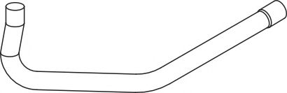 Труба выхлопного газа DINEX 70245