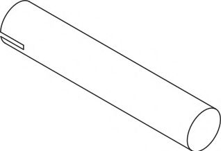 Труба выхлопного газа DINEX 70615