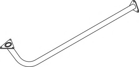 Труба выхлопного газа DINEX 80122