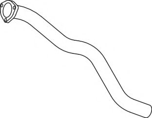 Труба выхлопного газа DINEX 80176