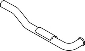 Труба выхлопного газа ZARA 9771