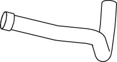 Труба выхлопного газа ZARA 735