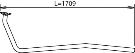 Труба выхлопного газа ZARA 806