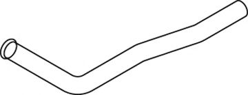 Труба выхлопного газа DINEX 44128