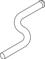 Труба выхлопного газа DINEX 80577