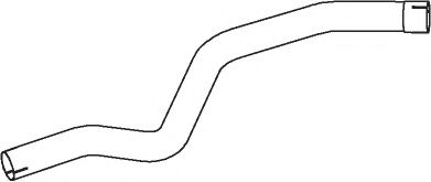 Труба выхлопного газа BORGES 4111