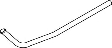 Труба выхлопного газа DINEX 50128