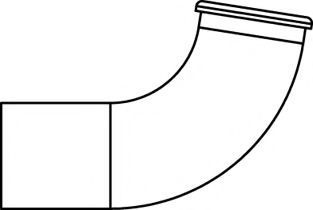 Труба выхлопного газа DINEX 47743