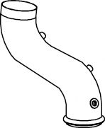 Труба выхлопного газа DINEX 64551