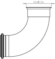 Труба выхлопного газа DINEX 21272
