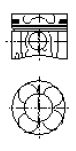 Поршень IPSA PI001400