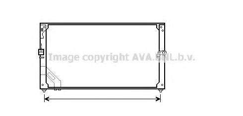 Конденсатор, кондиционер AVA QUALITY COOLING TO5166