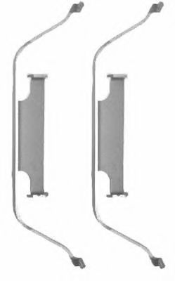 Комплектующие, колодки дискового тормоза MGA A237