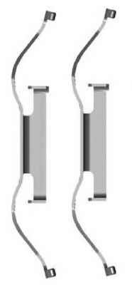 Комплектующие, колодки дискового тормоза MGA A279