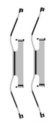 Комплектующие, колодки дискового тормоза MGA A288