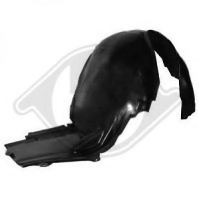 Обшивка, колесная ниша DIEDERICHS 1214009