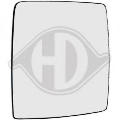 Зеркальное стекло, наружное зеркало DIEDERICHS 1813326