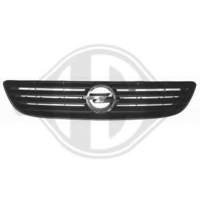 Решетка радиатора DIEDERICHS 1890040